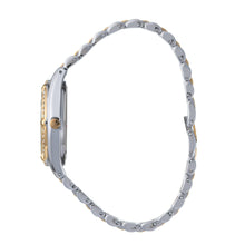 Hallmark Ladies Two-Tone Crystal Bracelet Watch