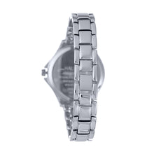 Hallmark Ladies Silver-Tone Crystal Bezel Bracelet Watch