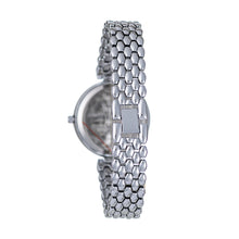Hallmark Ladies Silver-Tone Honeycomb Bracelet Watch