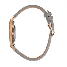 Hallmark Gents Leather Olive Strap Black Dial Watch