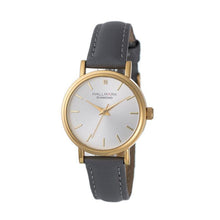 Hallmark Ladies Diamond Collection Grey Leather Strap