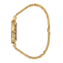 Hallmark Ladies Gold Bracelet Champagne Dial Watch