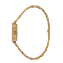 Hallmark Ladies Gold Bracelet Champagne Dial Watch