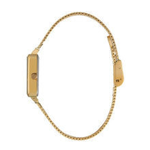 Hallmark Ladies Gold Mesh Brown Dial Watch