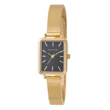 Hallmark Ladies Gold Mesh Brown Dial Watch