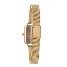Hallmark Ladies Gold Mesh Silver Dial Watch