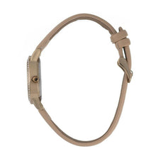 Hallmark Ladies Leather Brown Strap Champagne Dial