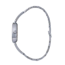 Hallmark Ladies Silver-Tone Crystal Bezel Bracelet Watch