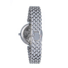 Hallmark Ladies Silver-Tone Honeycomb Bracelet Watch