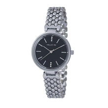 Hallmark Ladies Silver-Tone Honeycomb Bracelet Watch