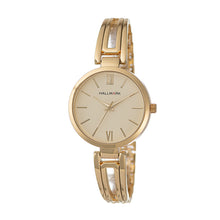 Hallmark Ladies Gold-Tone Bangle Bracelet Watch