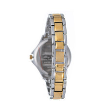 Hallmark Ladies Two-Tone Crystal Bezel Bracelet Watch