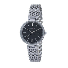 Hallmark Ladies Silver-Tone Honeycomb Bracelet Watch