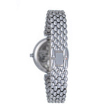 Hallmark Ladies Silver-Tone Honeycomb Bracelet Watch