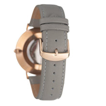 Hallmark Gents Leather Olive Strap Black Dial Watch