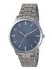 Hallmark Gents Silver Blue Dial