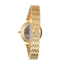 Hallmark Ladies Gold Bracelet Champagne Dial Watch