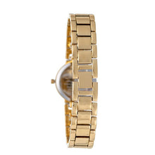 Hallmark Ladies Gold Bracelet Champagne Dial Watch
