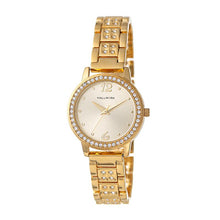 Hallmark Ladies Gold Bracelet Champagne Dial Watch
