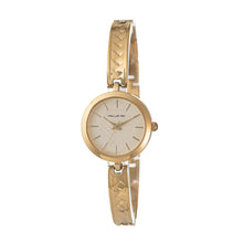 Hallmark Ladies’ Gold-Tone Bangle Watch with Champagne Dial