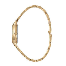 Hallmark Ladies Gold-Tone Crystal Bracelet Watch