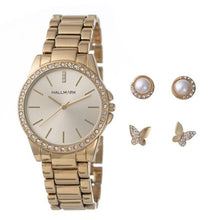 Hallmark Ladies Gold Watch 3 Piece Box Set