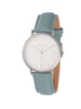 Hallmark Ladies Leather Blue Strap White Dial Watch