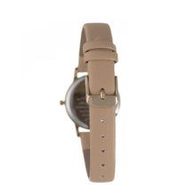 Hallmark Ladies Leather Brown Strap Champagne Dial