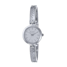 Hallmark Ladies’ Silver-Tone Bangle Watch with Silver Dial