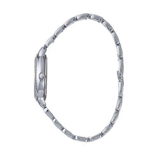 Hallmark Ladies Silver-Tone Crystal Bracelet Watch