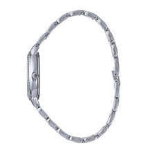 Hallmark Ladies Silver-Tone Crystal Bracelet Watch