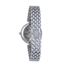 Hallmark Ladies Silver-Tone Honeycomb Bracelet Watch