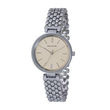 Hallmark Ladies Silver-Tone Honeycomb Bracelet Watch