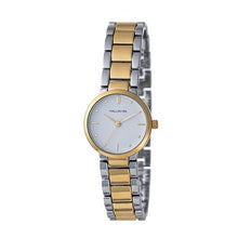 Hallmark Ladies Two-Tone White Dial Watch