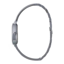 Hallmark Silver Glam Ladies Black Dial