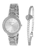 Hallmark Ladies Silver Watch With Bracelet -HBSL4050